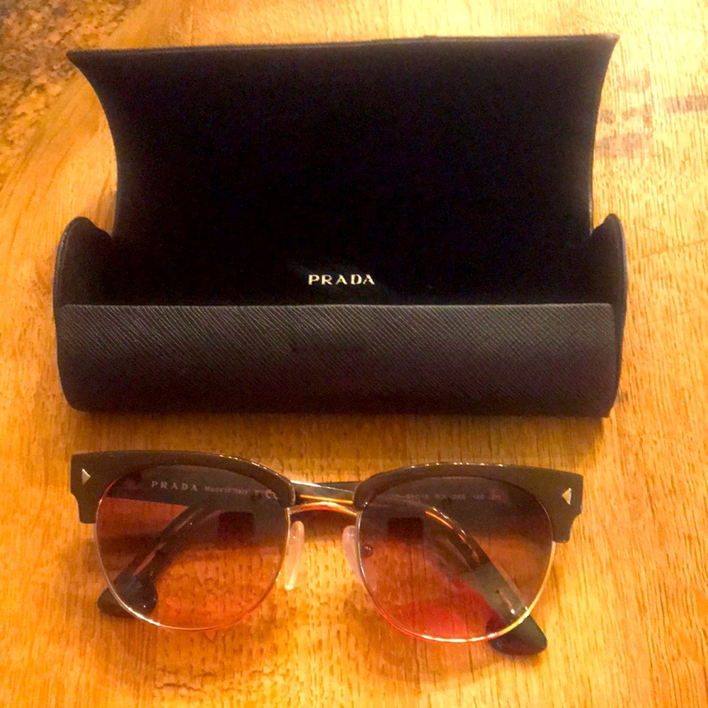 Prada sunglasses with case!